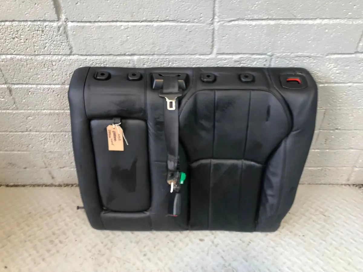 Range Rover Evoque Seat Back Rear Near Side Centre Leather Black 2016 To 2018 1