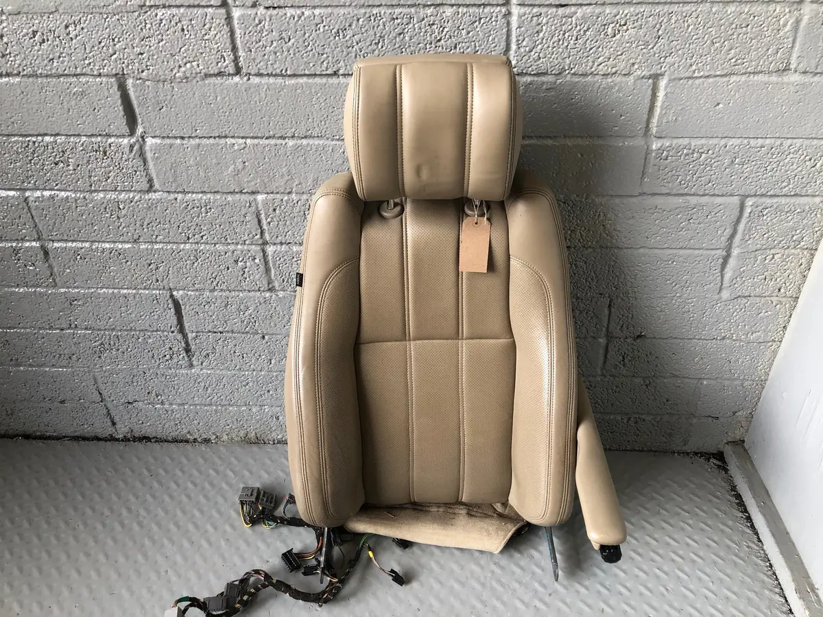 Range Rover L405 Seat Back Front Off Side Right Leather Almond 2013 To 2017 1
