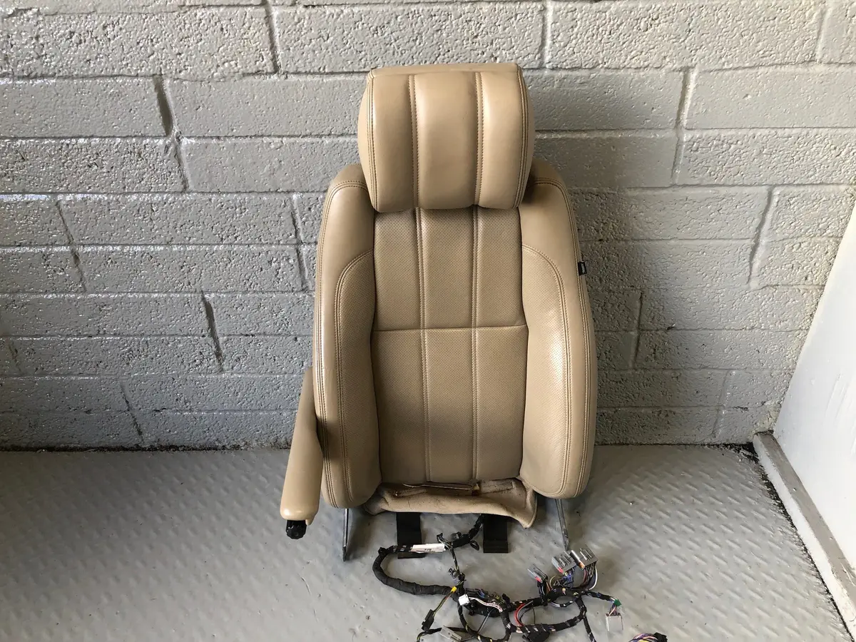 Range Rover L405 Seat Back Front Near Side Left Leather Almond 2013 To 2017 1