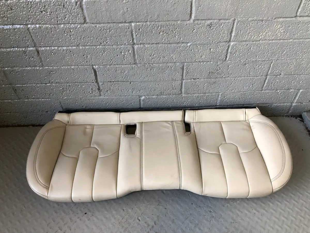 Range Rover Evoque Rear Seat Base Leather Ivory L538 2011 To 2015 Land Rover 1