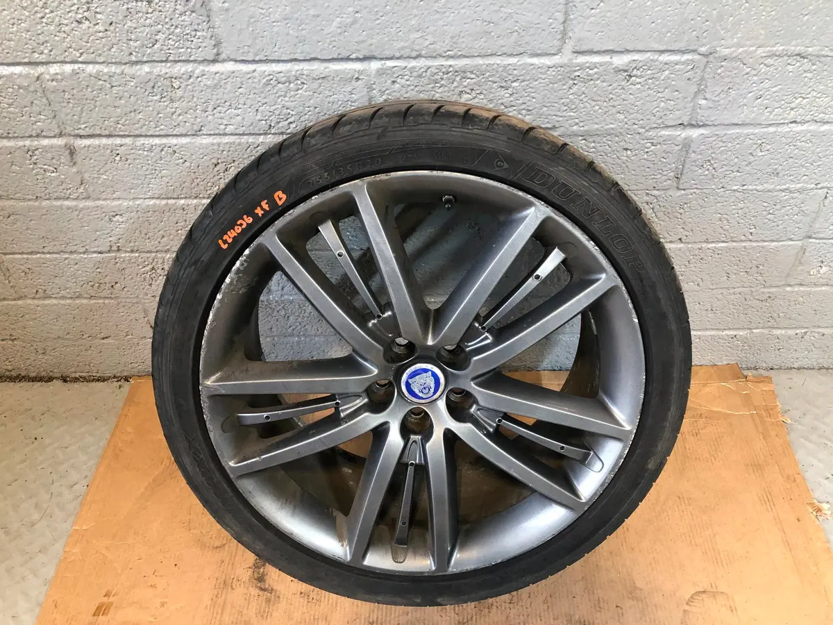 Jaguar Xf Alloy Wheel And Tyre 20" Single 255/35Zr20 X250 2008 To 2015 L24036b 1