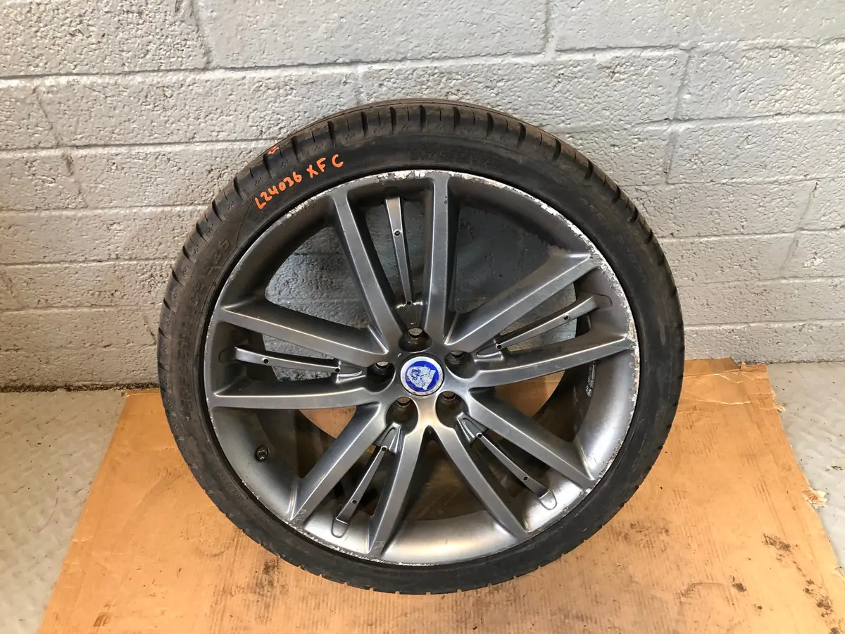 Jaguar Xf Alloy Wheel And Tyre 20" Single 255/35Zr20 X250 2008 To 2015 L24036c 1