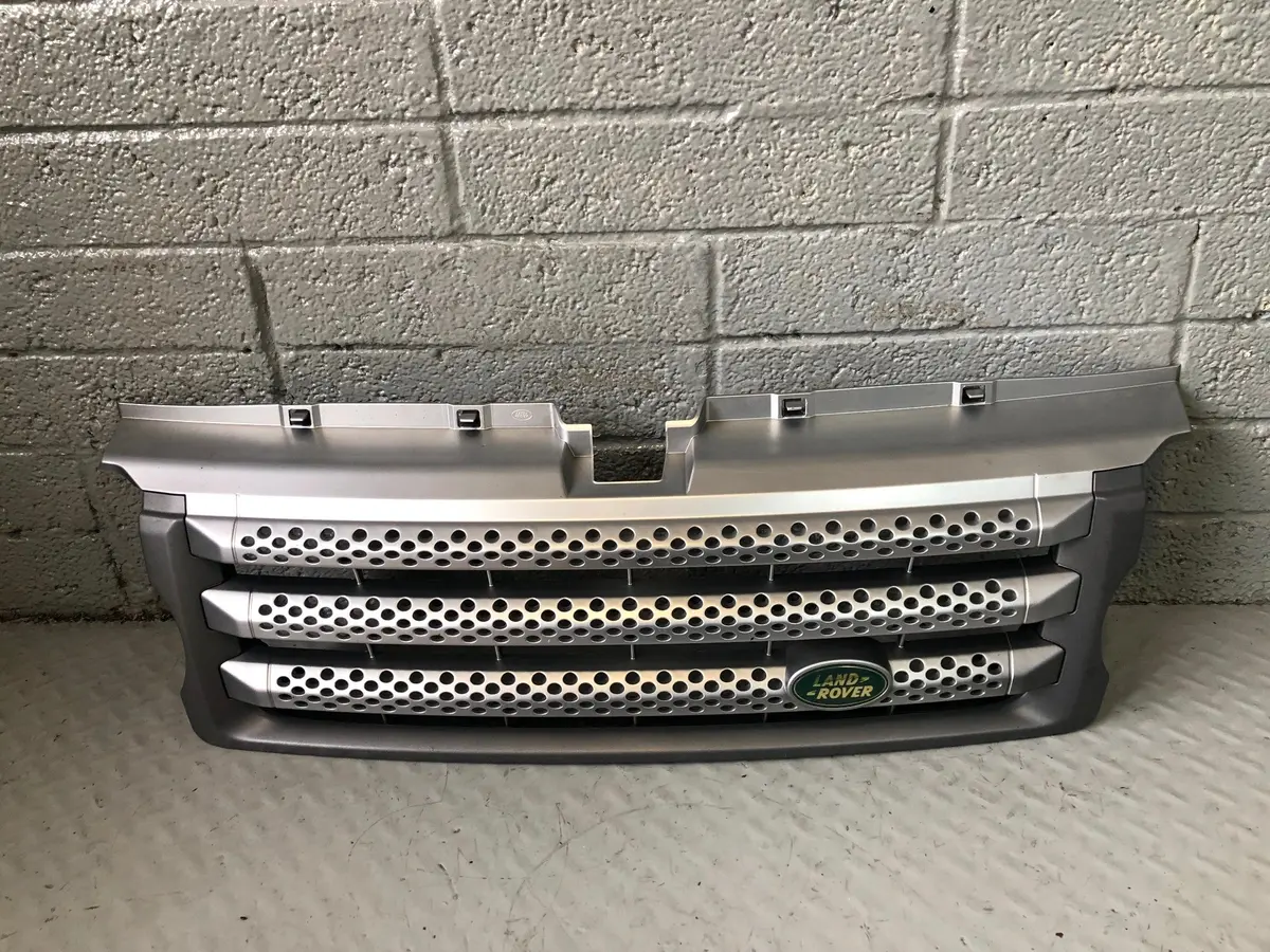 Range Rover Sport Front Grille Pre Facelift Silver Grey L320 2005 To 2009 1