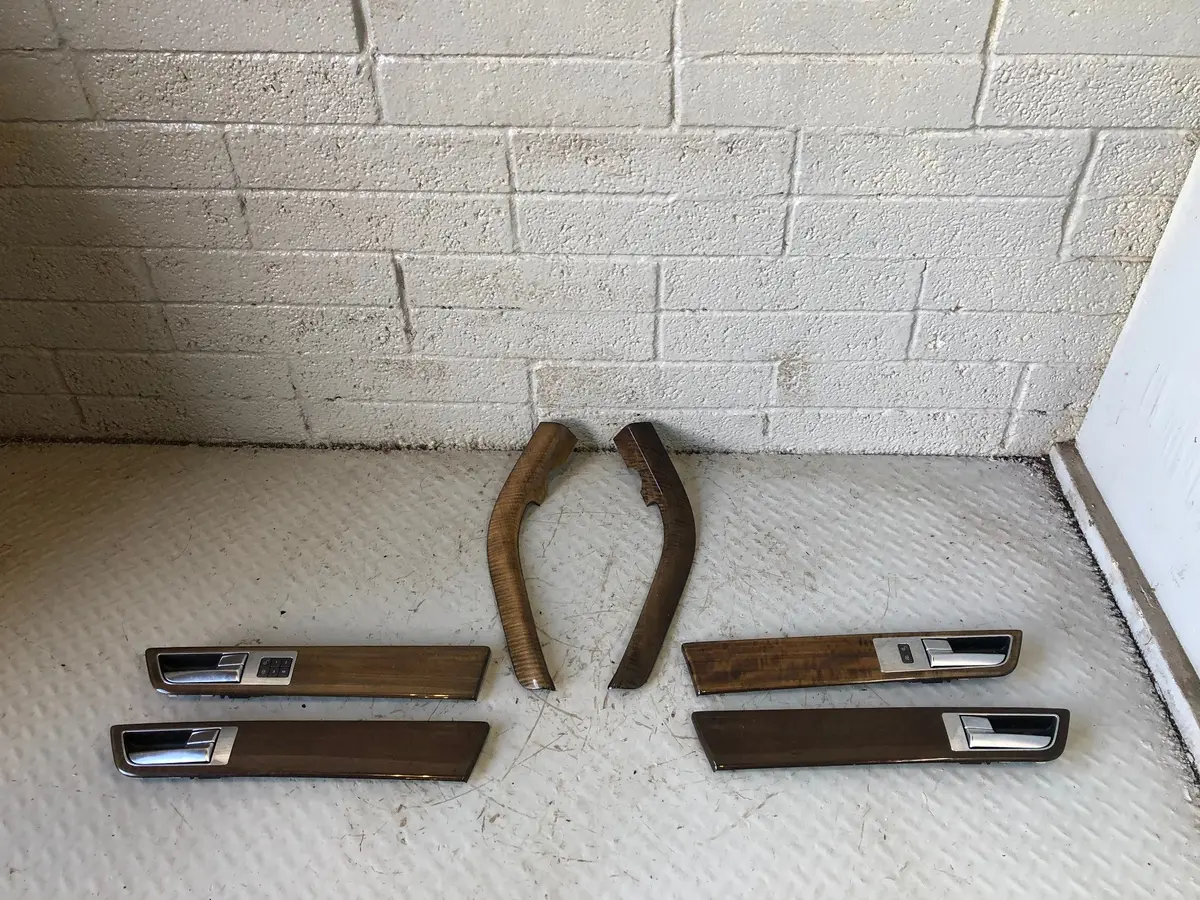 Range Rover Sport 6 Piece Trim Door Kit Dark Wood Facelift L320 L31036 1