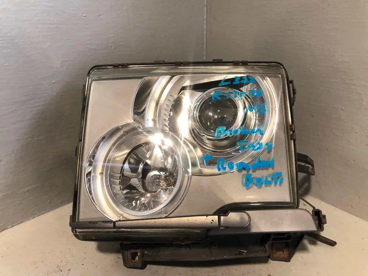 Range Rover L322 Headlight Xenon Near Side Xbc000375 Head Lamp R17075 1