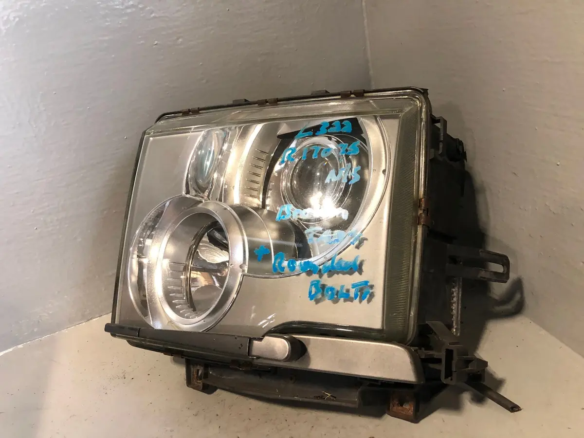 Range Rover L322 Headlight Xenon Near Side Xbc000375 Head Lamp R17075 2