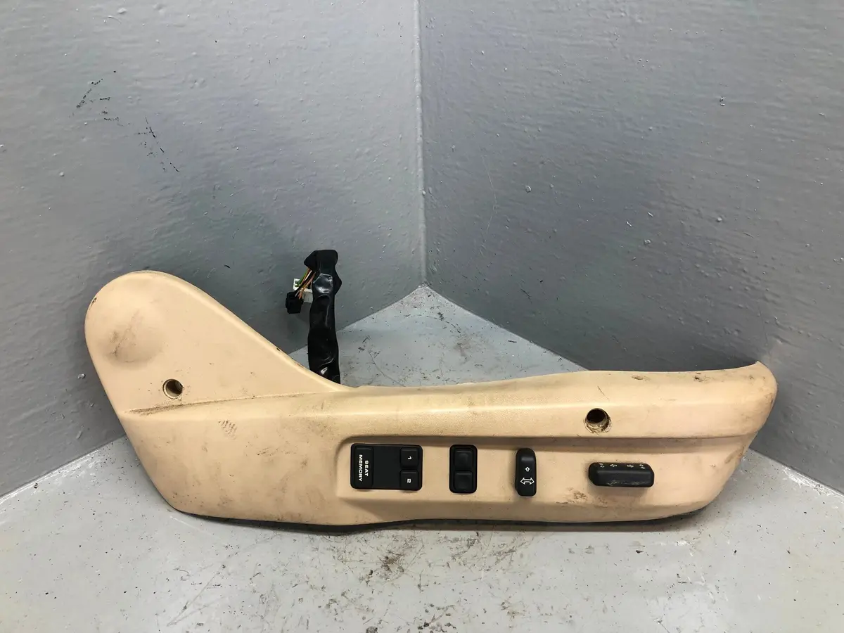 Range Rover P38 Seat Valance With Switches Lightstone Off Side Right Btr9020 1
