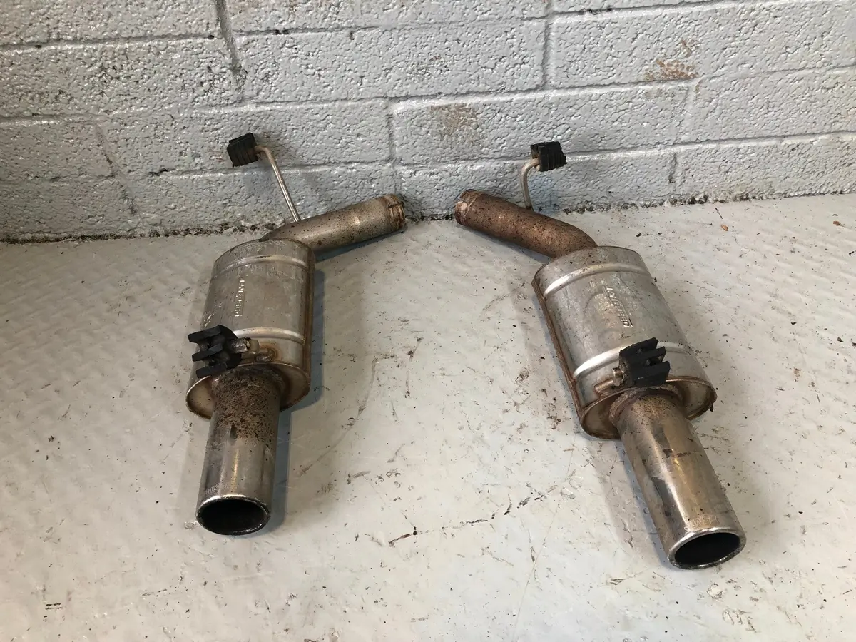 Range Rover P38 Exhausts Janspeed Stainless Steel Pair 4.0 4.6 V8 1994 To 1998 1