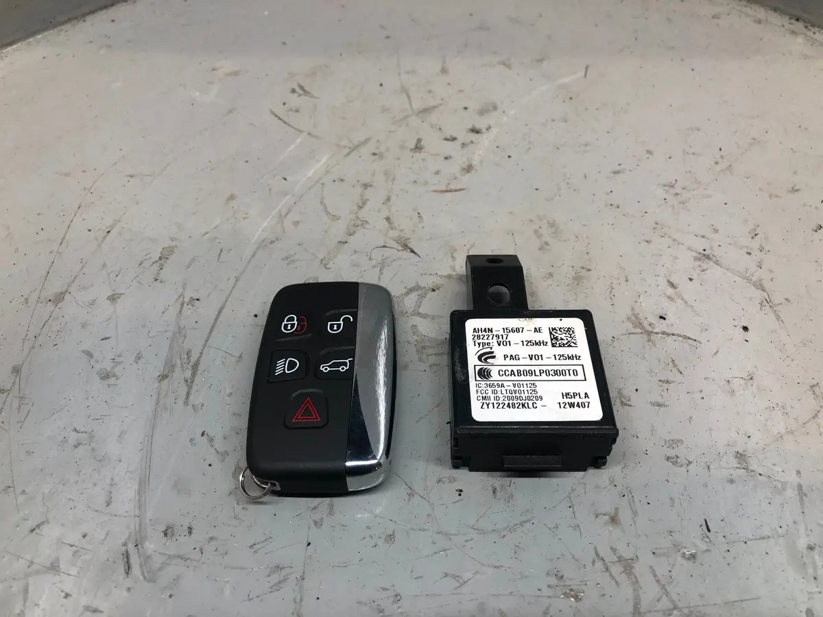Range Rover Evoque Key Fob Remote And Receiver Unit L538 2011 To 2015 L18065 1