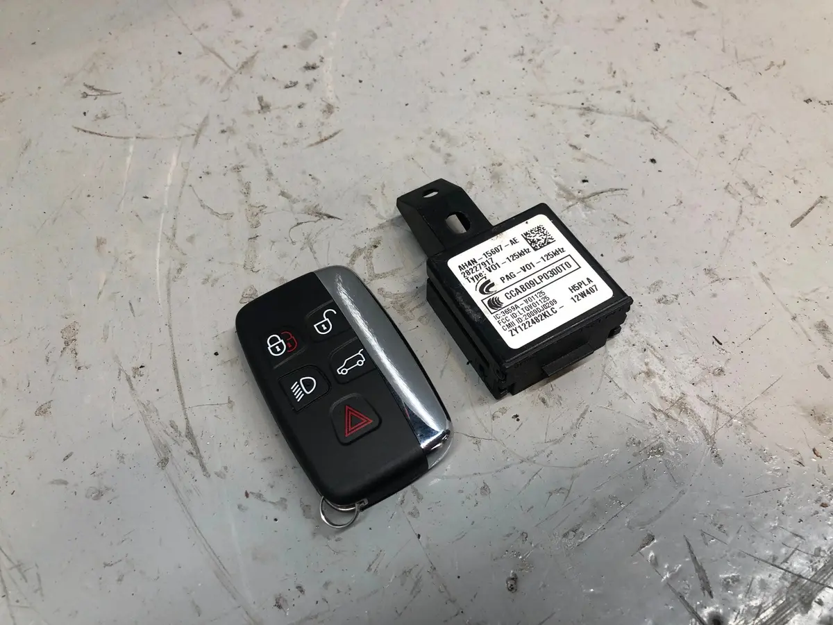Range Rover Evoque Key Fob Remote And Receiver Unit L538 2011 To 2015 L18065 2