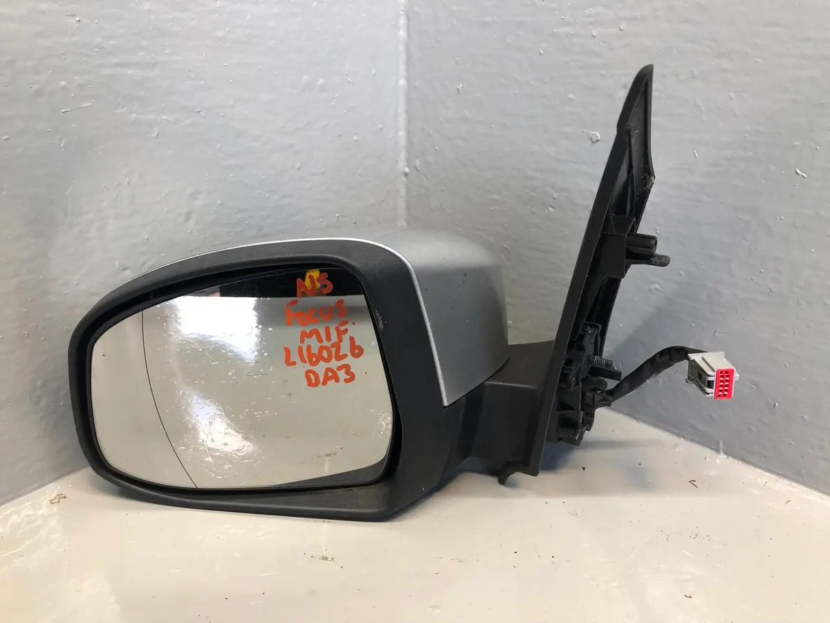 Ford Focus Wing Mirror Near Side Mk2.5 Electric Sterling Silver Da3 2008 To 2011 1