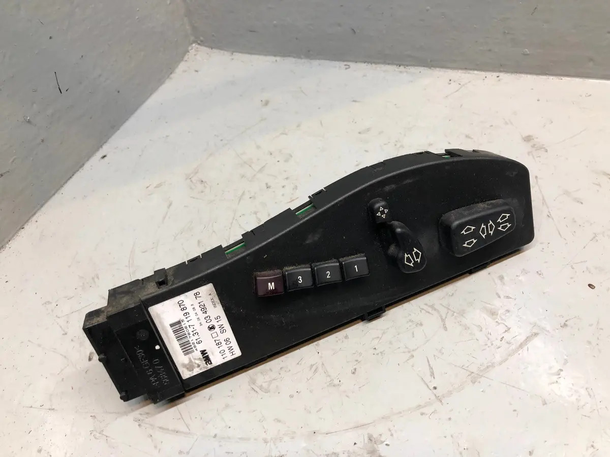 Range Rover L322 Electric Seat Switch Pack Memory Off Side Front 61.31-7 119 870 2