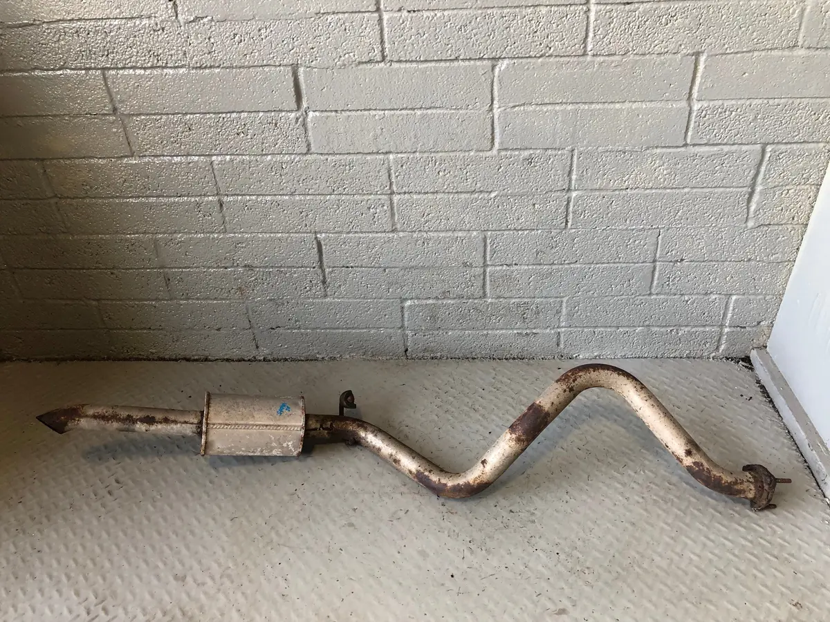 Discovery 2 Exhaust Pipe Silencer Back Section Land Rover 1998 To 2004 L06085 1