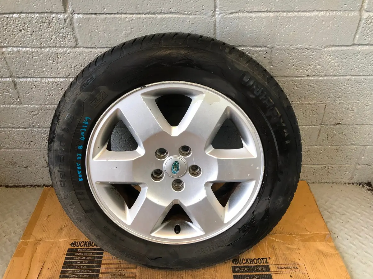 Discovery 3 Alloy Wheel With Tyre Spare 255/55R19 Land Rover K05115b 1