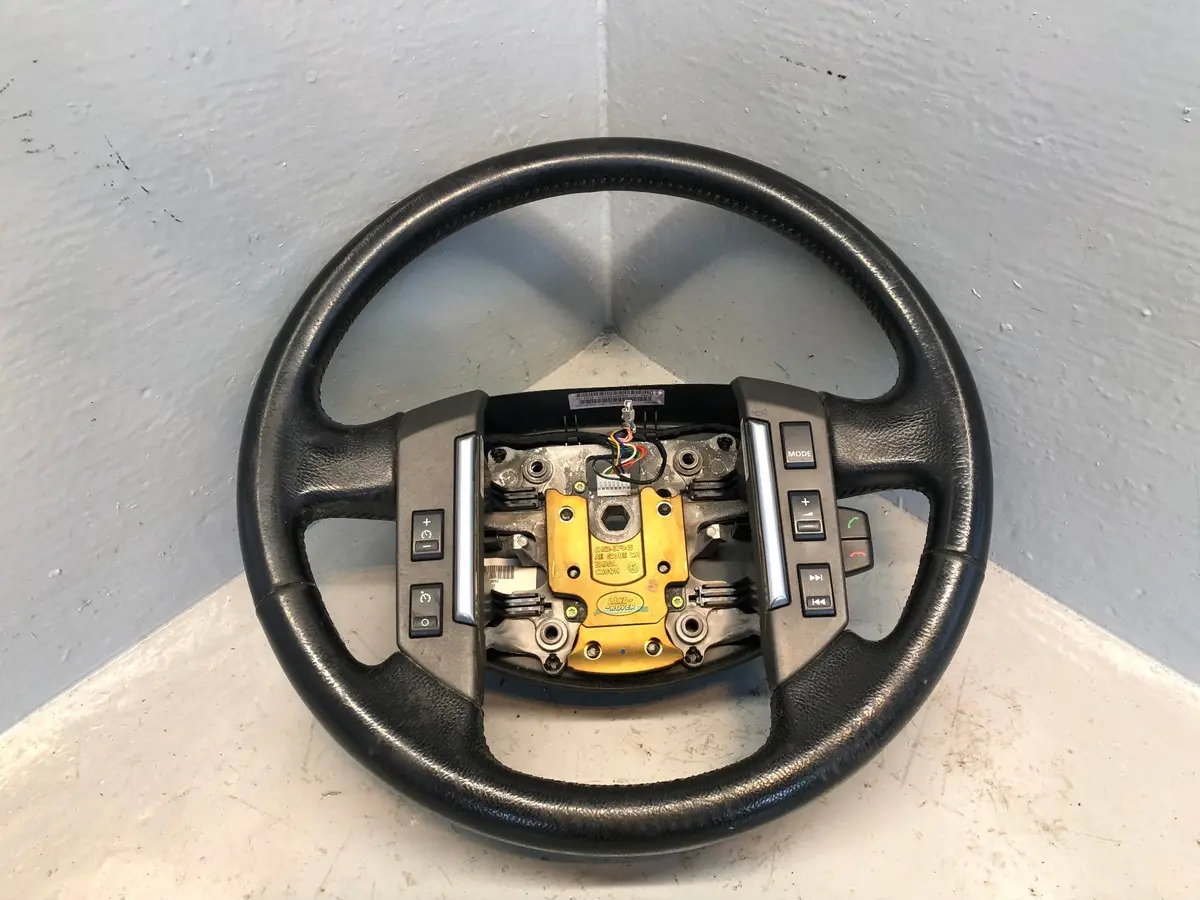 Freelander 2 Steering Wheel Black Leather Multi Function Land Rover R17036 1