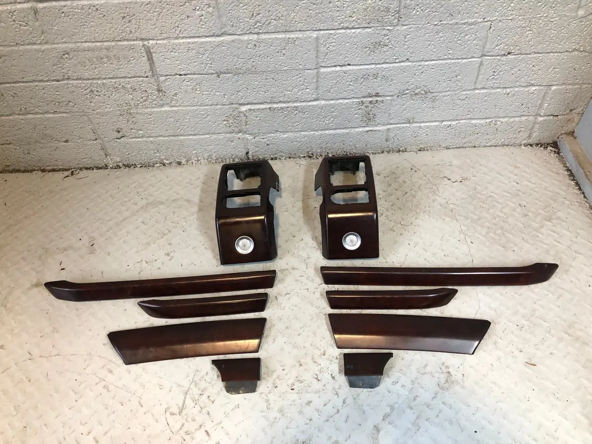Range Rover L322 Trim Kit Dashboard Burr Wood Land Rover 2002 To 2006 R13016 1