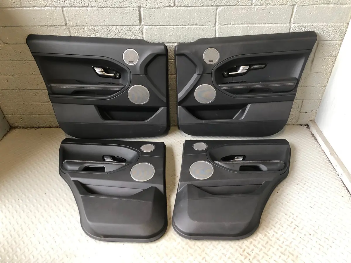 Range Rover Evoque Door Cards Set Of 4 In Black L538 2011 To 2015 L18065 1