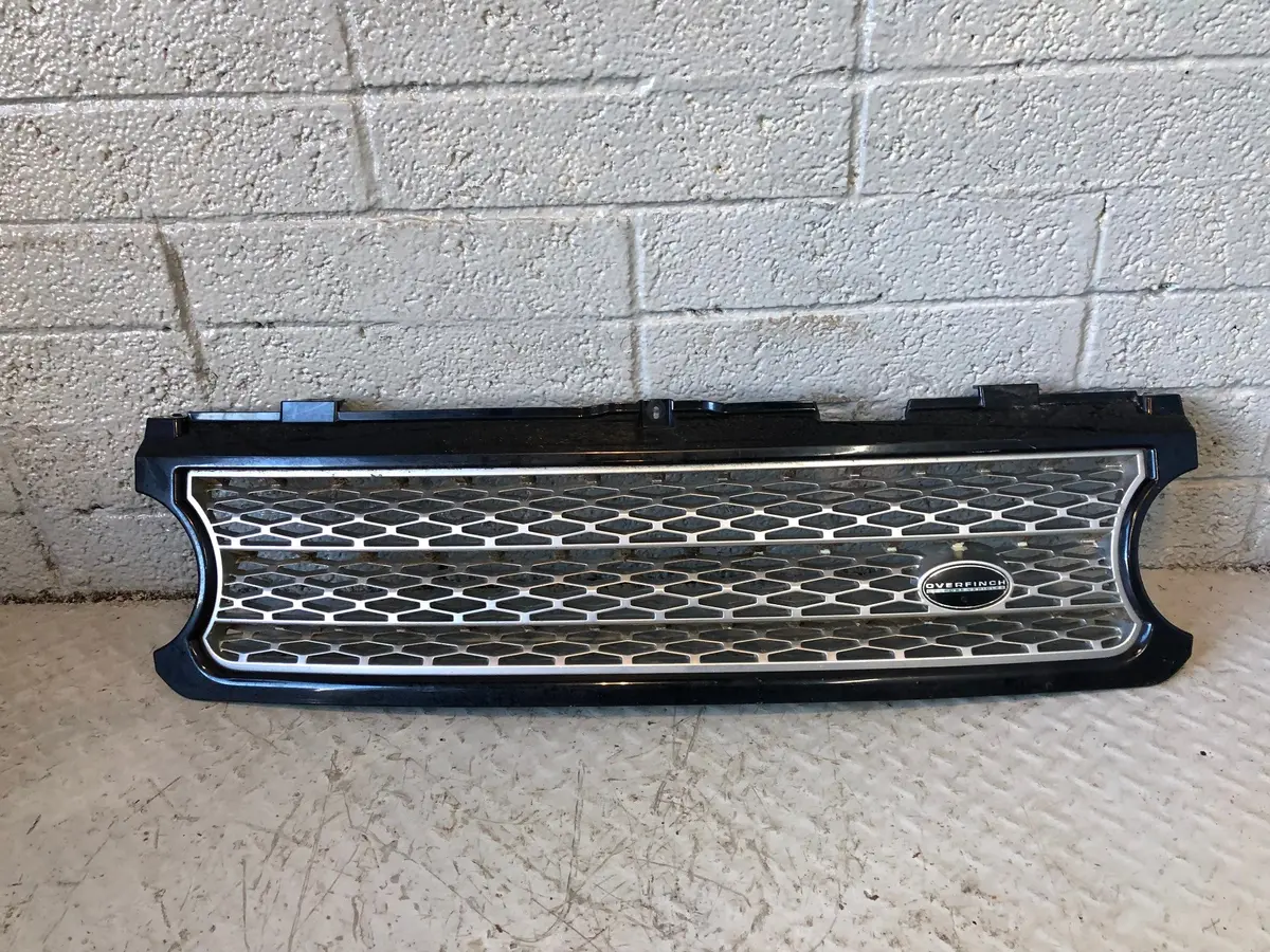 Range Rover L322 Grille Facelift Black Overfinch Land Rover 2006 To 2010 R27115 1