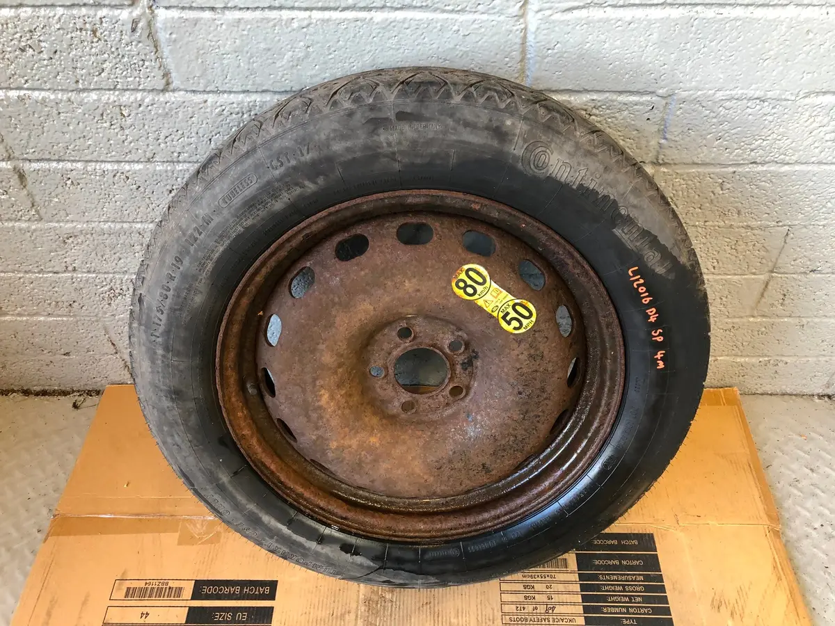 Discovery 4 Spare Wheel And Tyre 19'' 175/80R19 Space Saver Land Rover L12016 1