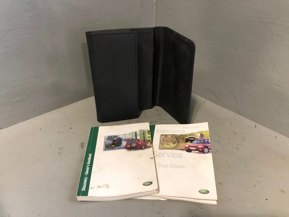 Discovery 2 Handbook User Manual In Wallet Land Rover 1998 To 2002 L06085 1