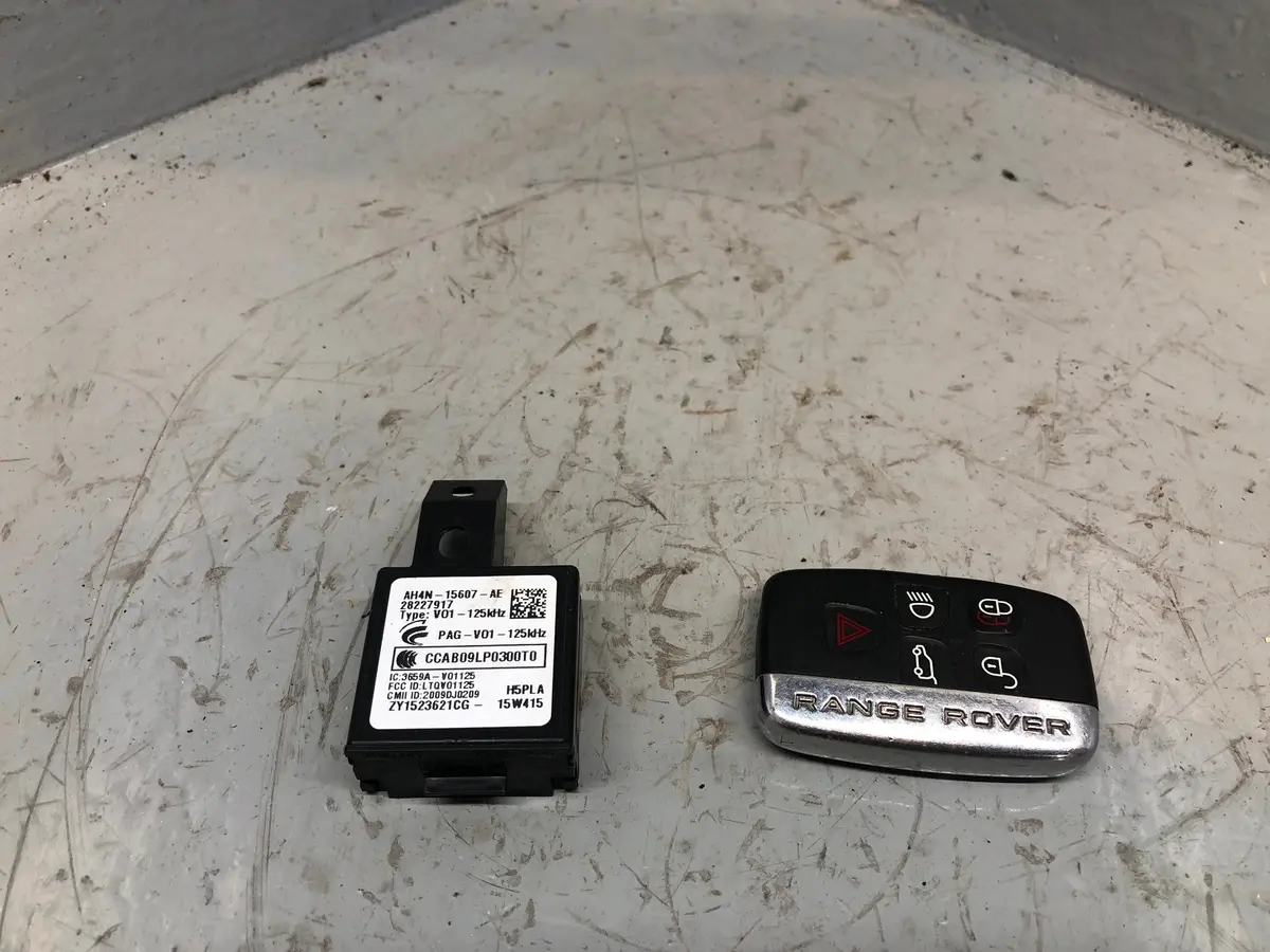 Range Rover Evoque Key Fob Remote And Receiver Unit L538 2011 To 2015 L10115 1