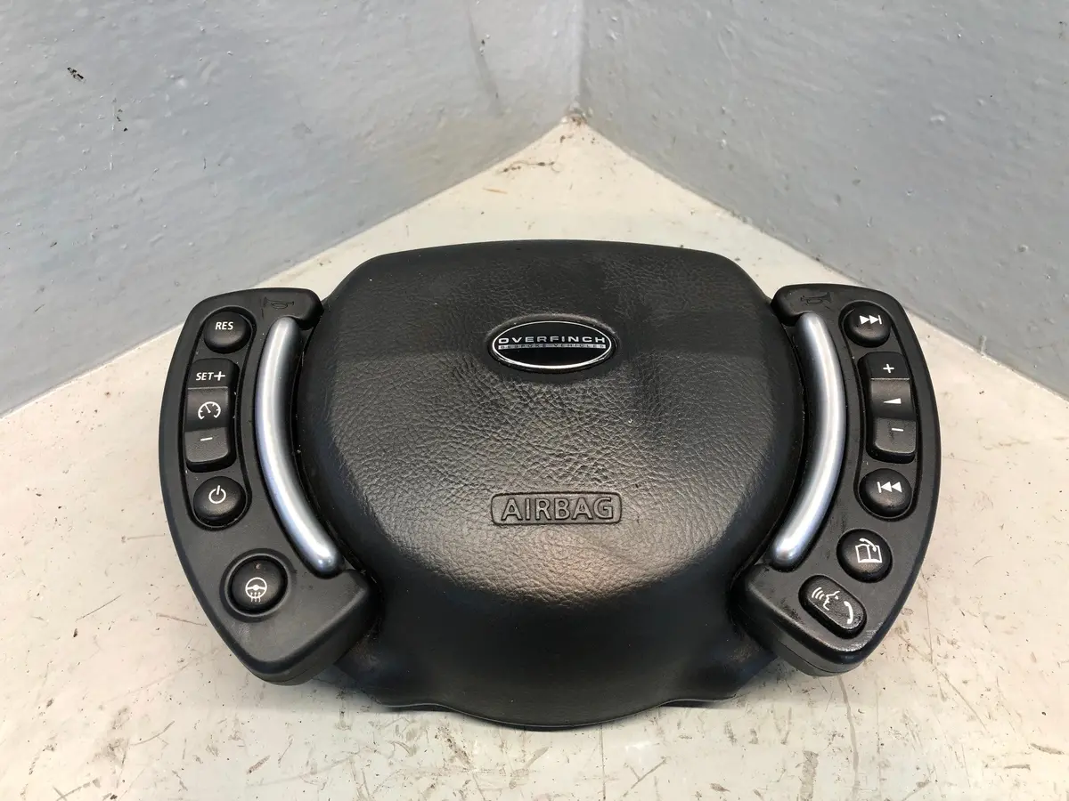 Range Rover L322 Steering Wheel Centre Airbag With Multi Controls Overfinch 1