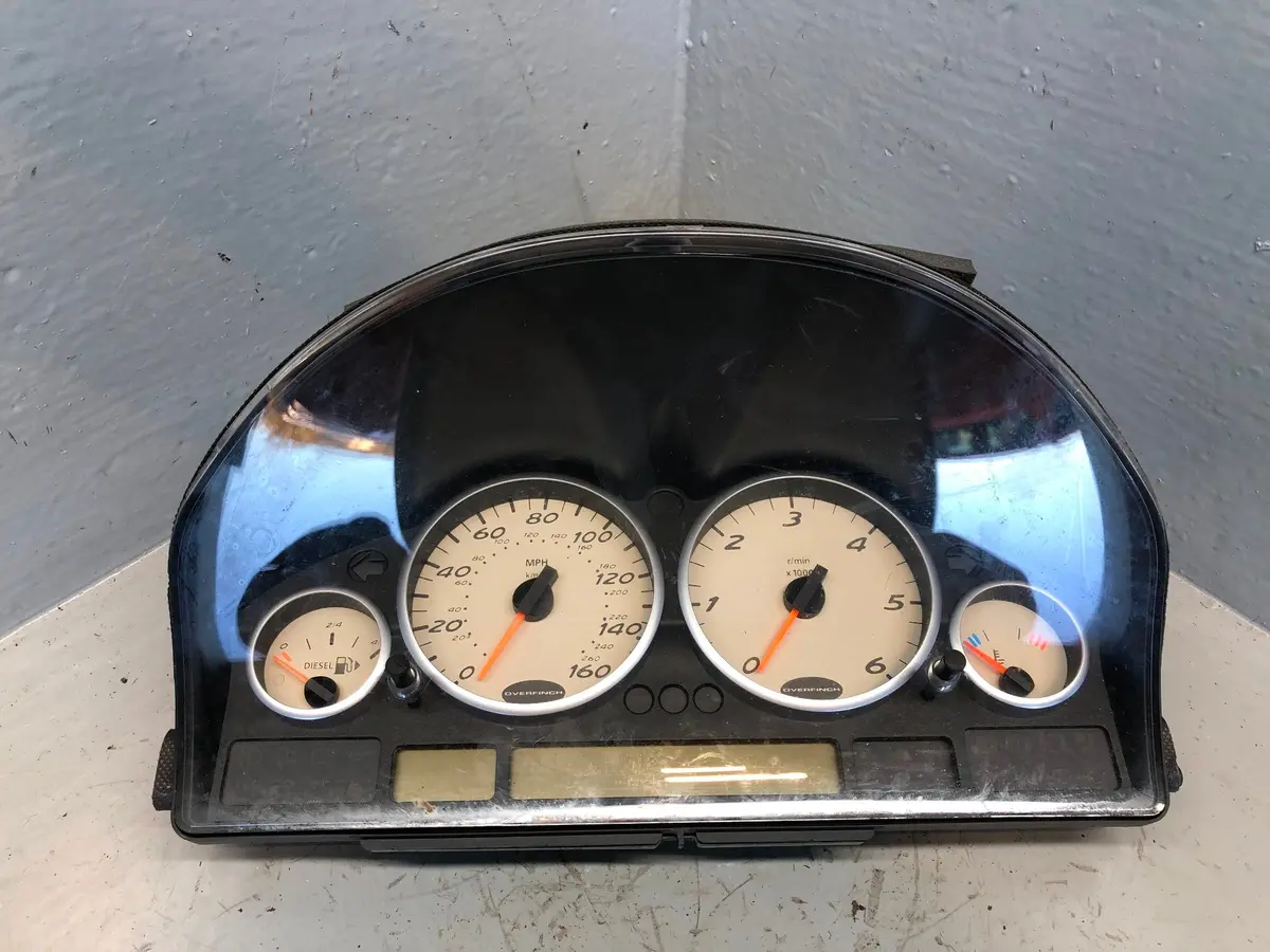 Range Rover L322 Tdv8 Instrument Cluster Speedo 8H42-10849-Dc Overfinch 1