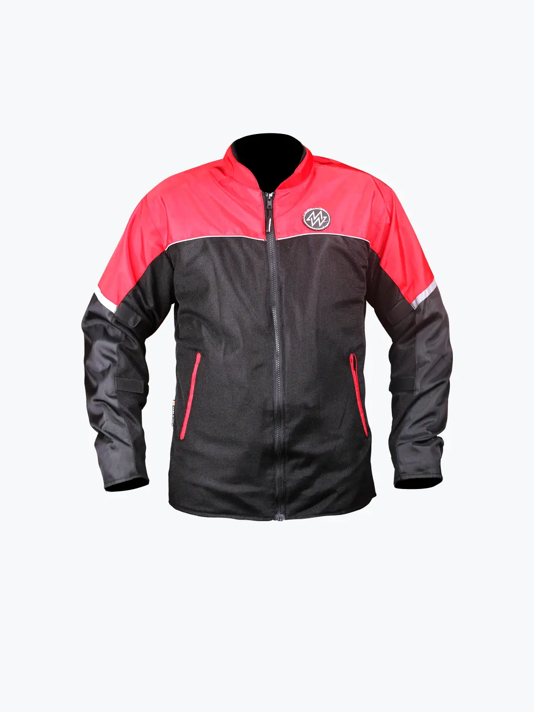 Motowear Freedom Riding Jacket - Black Red 1