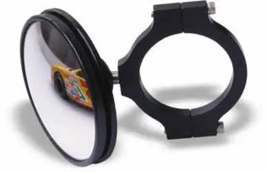 Side View Mirror, Clamp On Exterior 1