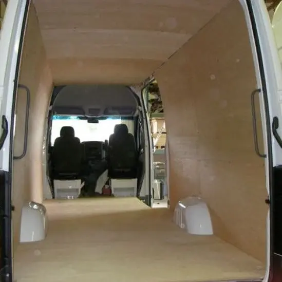 07+ Sprinter Van Ceiling Liner Kit, 144"Wb Plywood 1