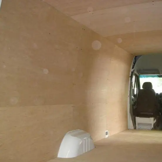 2007 + Sprinter Van Wall Liner Kit, 170"Ext, Plywood 1