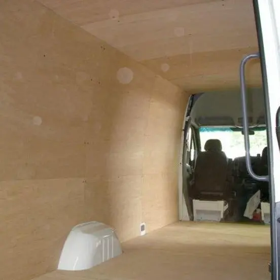 07-18 Sprinter Van Wall Liner Kit, 144" High Roof, Plywood 1