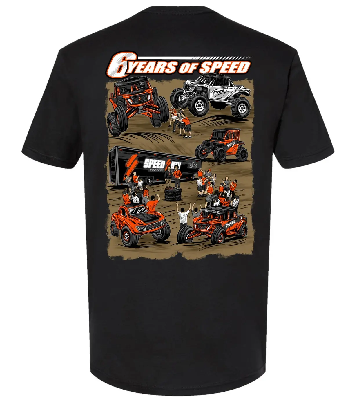 6 Years Of Speed T-Shirt 1