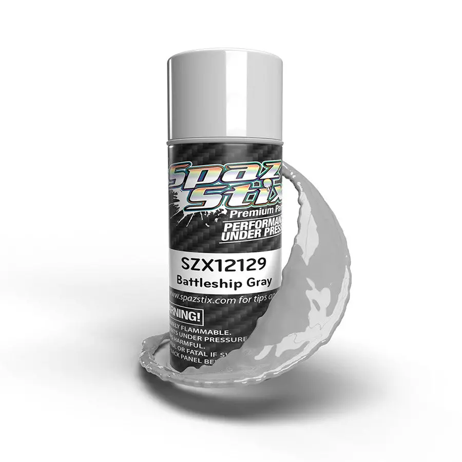 Spaz Stix Aerosol Spray Paint - Battleship Gray 1