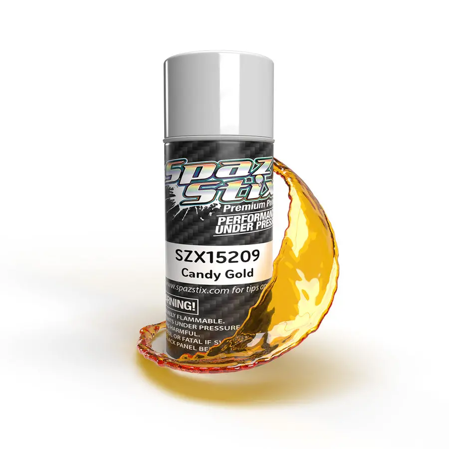 Spaz Stix Aerosol Spray Paint - Candy Gold 1