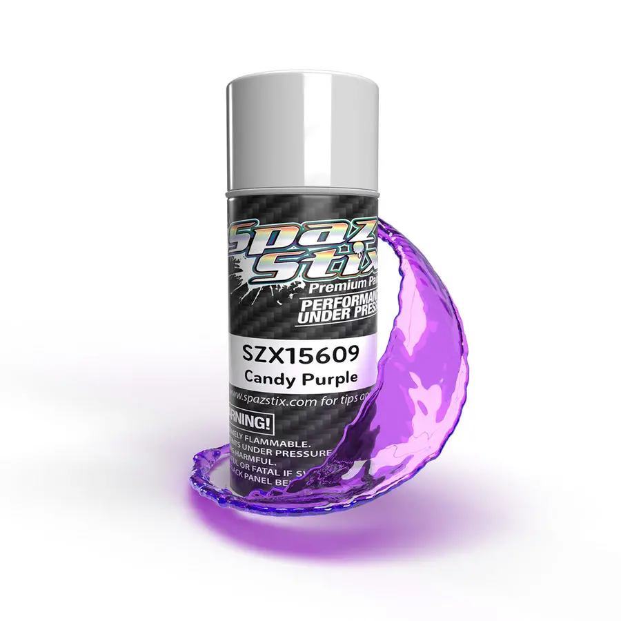 Spaz Stix Aerosol Spray Paint - Candy Purple 1