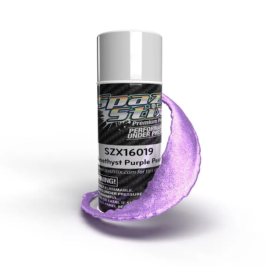 Spaz Stix Aerosol Spray Paint - Amethyst Purple Pearl 1