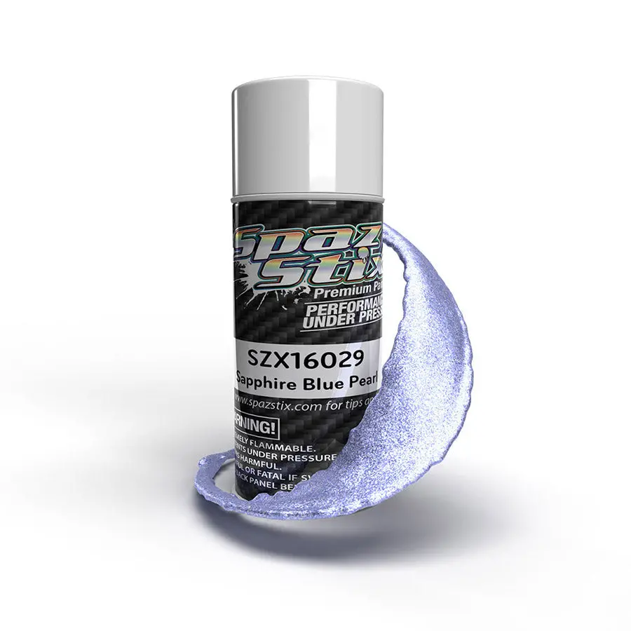 Spaz Stix Aerosol Spray Paint - Sapphire Blue Pearl 1