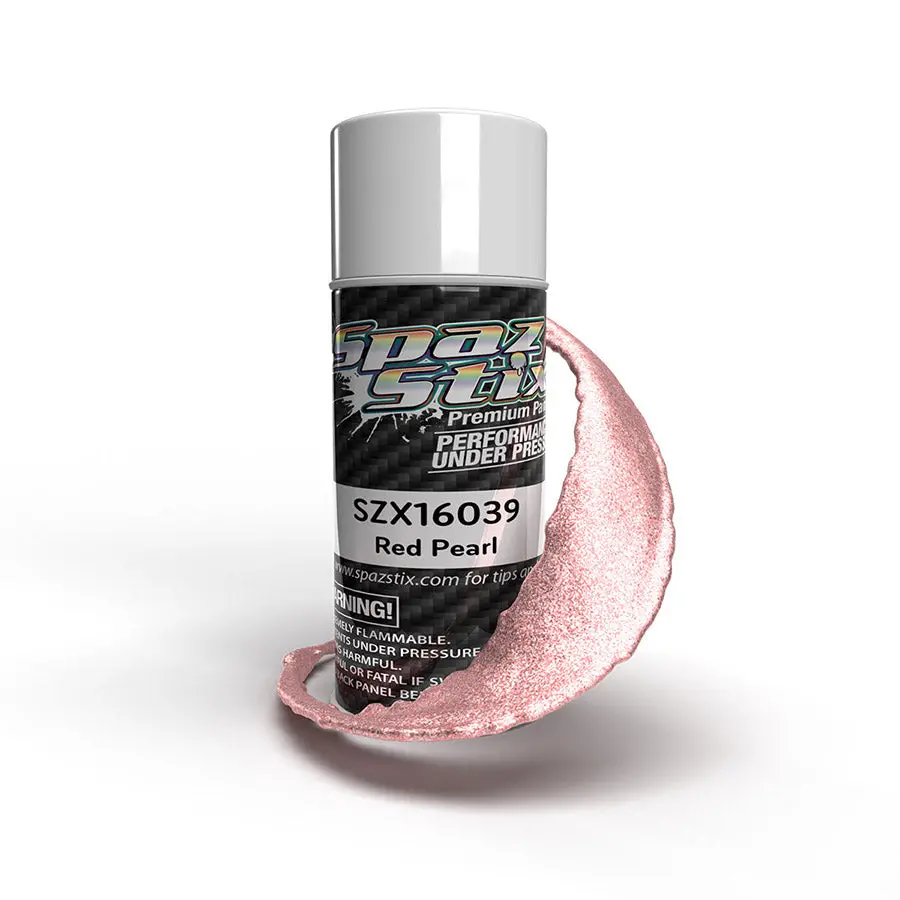 Spaz Stix Aerosol Spray Paint - Red Pearl 1