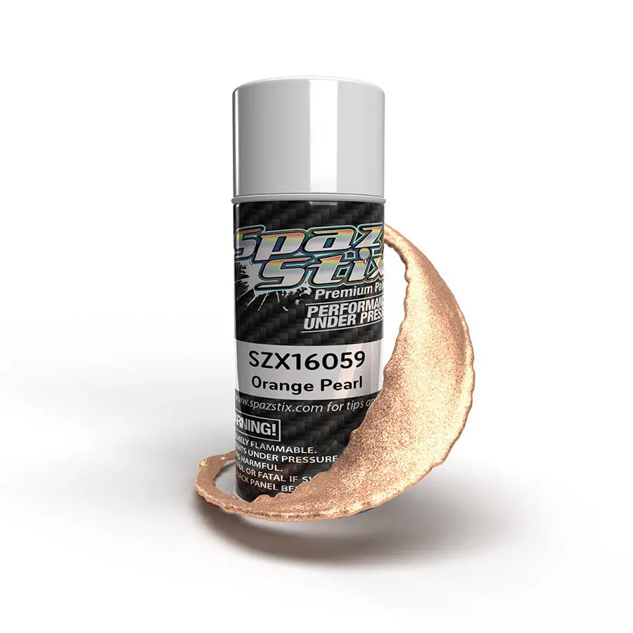 Spaz Stix Aerosol Spray Paint - Orange Pearl 1