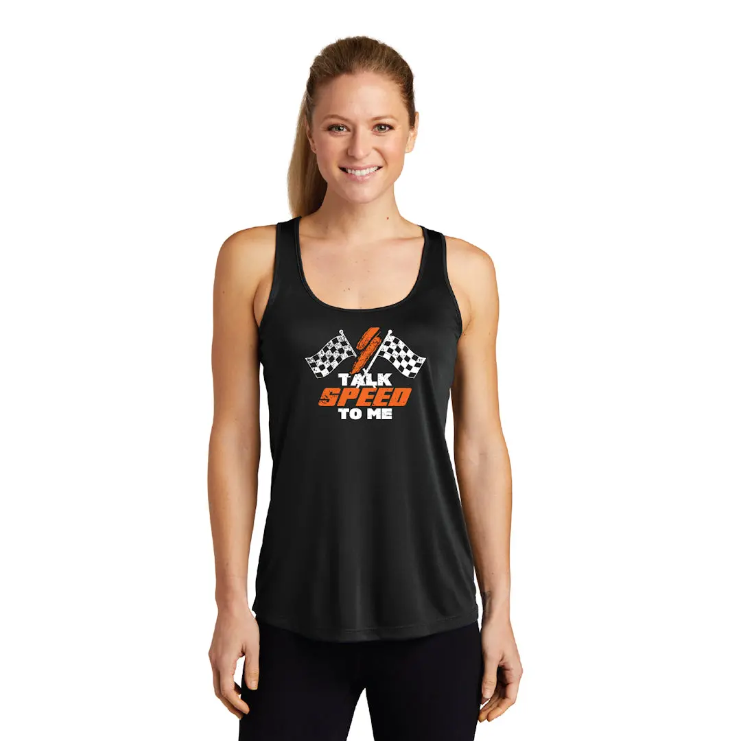 Speed Talk Speed To Me Tank- Black 1