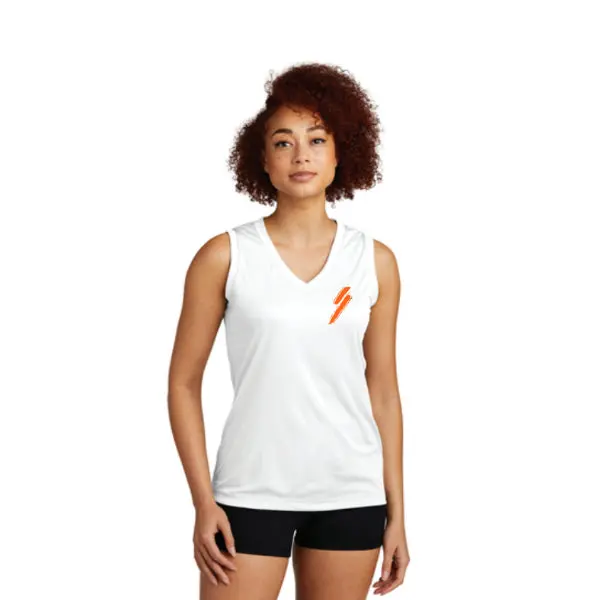 Utv V-Neck Tank - White 1
