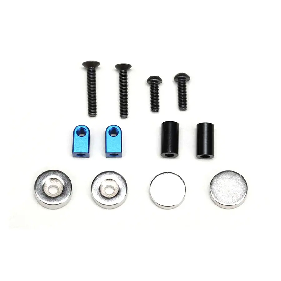 Yokomo Magnet Front Body Mount - Blue 1