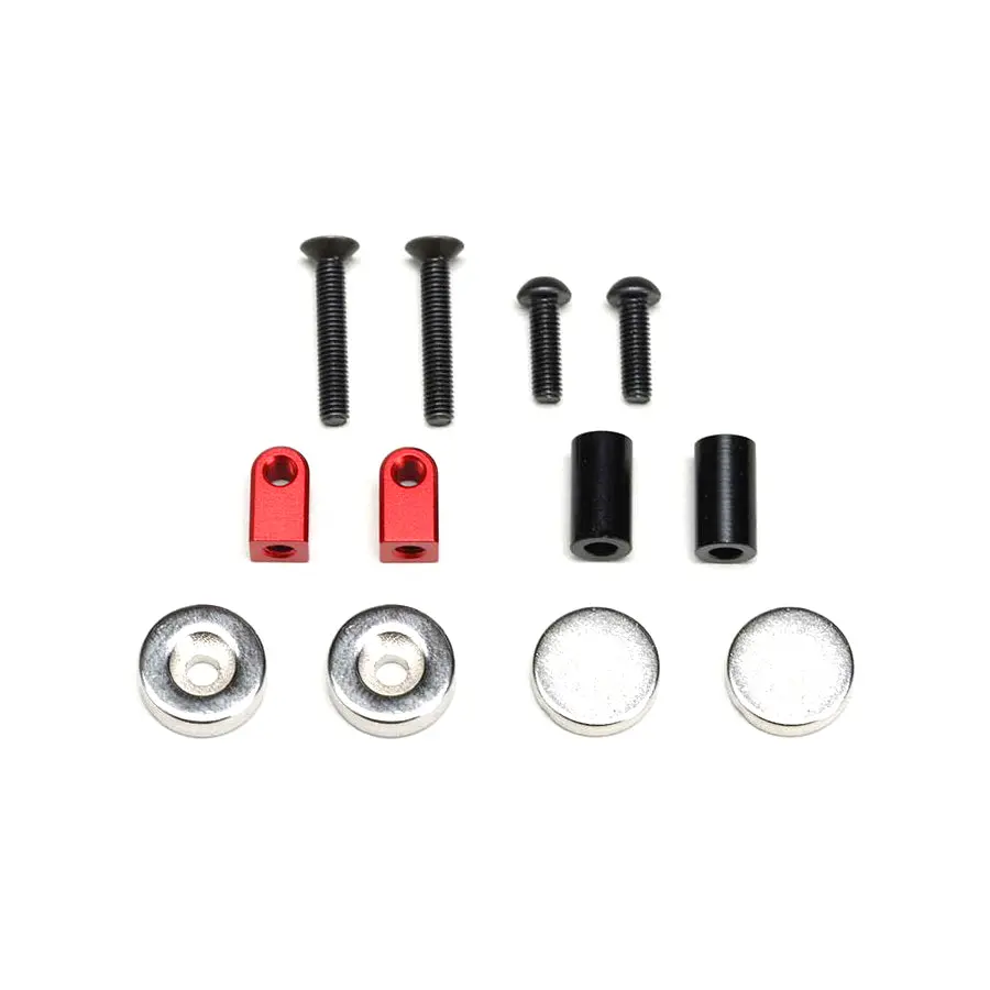 Yokomo Magnet Front Body Mount - Red 1