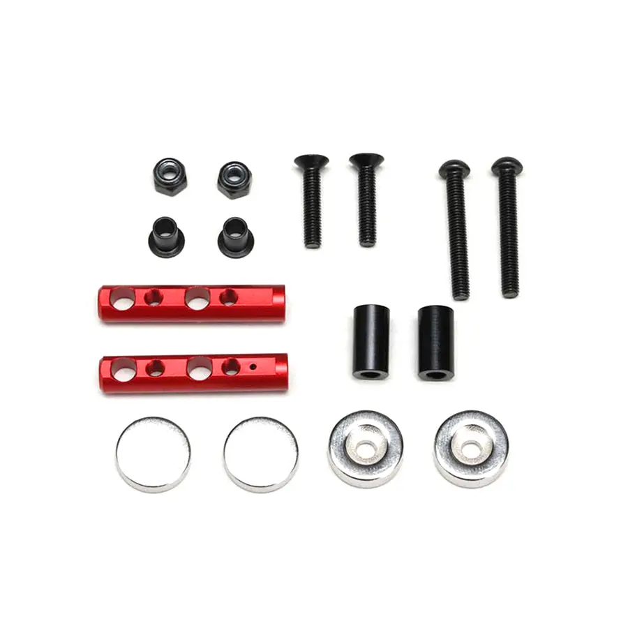 Yokomo Magnet Rear Body Mount - Red 1